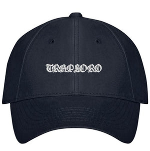 Black TRAPLORD Embroidery Hat